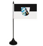 Tischflagge Abensberg 10 x 15 cm 