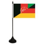 Tischflagge Afghanistan - Deutschland 10 x 15 cm 