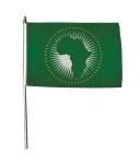 Stockflagge Afrikanische Union 30 x 45 cm 