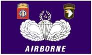 Fahne Airborne Parachute 90 x 150 cm 