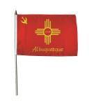 Stockflagge Albuquerque 30 x 45 cm 