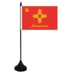 Tischflagge Albuquerque 10 x 15 cm 