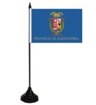 Tischflagge Alessandria Provinz 10 x 15 cm 