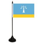 Tischflagge Alexandria 10 x 15 cm 