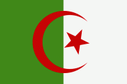 Flagge Algerien 