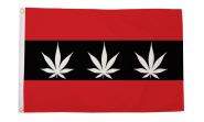 Fahne Amsterdam Marihuana 90 x 150 cm 