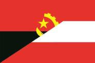 Flagge Angola-Österreich 