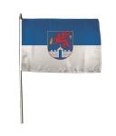 Stockflagge Anklam 30 x 45 cm 