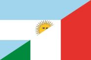 Aufkleber Argentinien-Italien 