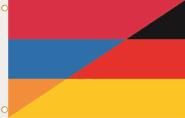 Fahne Armenien-Deutschland 90 x 150 cm 