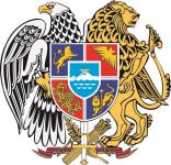 Aufkleber Armenien Wappen 