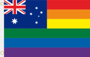 Fahne Australien Regenbogen 90 x 150 cm 