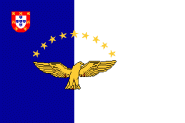 Flagge Azoren 