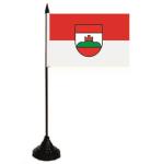 Tischflagge  Bad Saulgau Ortsteil Bierstetten 10x15 cm 