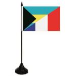 Tischflagge Bahamas-Frankreich 10 x 15 cm 