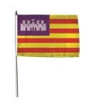 Stockflagge Balearen 30 x 45 cm 
