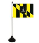 Tischflagge Baltimore 10 x 15 cm 