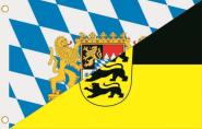 Fahne Bayern-Baden-Württemberg 90 x 150 cm 