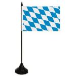 Tischflagge Bayern Raute 10 x 15 cm 