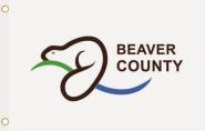 Fahne Beaver County (Alberta) 90 x 150 cm 