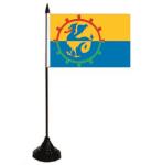 Tischflagge  Beesel (Niederlande) 10x15 cm 