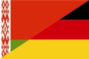 Flagge Belarus Weissrussland - Deutschland 