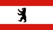 Miniflag Berlin 10 x 15 cm 