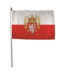 Stockflagge Böhmen Königreich 30 x 45 cm 
