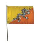 Stockflagge Bhutan 30 x 45 cm 