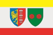 Flagge  Bielsko-Biala  (Polen) 