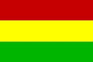 Flagge Bolivien ohne Wappen 