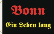 Fahne Bonn Ein Leben lang 90 x 150 cm 