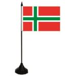 Tischflagge Bornholm 10 x 15 cm 