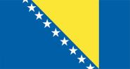 Flagge Bosnien Herzegowina 