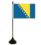 Tischflagge Bosnien Herzegowina 10 x 15 cm 