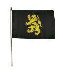 Stockflagge Brabant 30 x 45 cm 