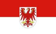 Flagge Brandenburg 30 x 44 cm 