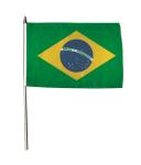 Stockflagge Brasilien 30 x 45 cm 