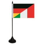 Tischflagge Deutschland-Italien 10 x 15 cm 