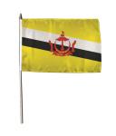Stockflagge Brunei 30 x 45 cm 