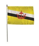 Stockflagge Brunei 30 x 45 cm 