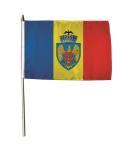 Stockflagge Bukarest 30 x 45 cm 