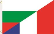 Fahne Bulgarien-Frankreich 90 x 150 cm 