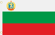Fahne Bulgarien Volksrepublik 90 x 150 cm 