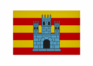 Aufnäher Castellón de Ampurias (Spanien) Patch 9 x 6 cm 