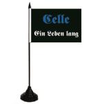 Tischflagge Celle Ein Leben lang  10x15 cm 