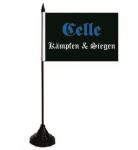 Tischflagge Celle Kämpfen und Siegen 10x15 cm 