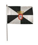 Stockflagge Ceuta 30 x 45 cm 