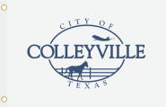 Fahne Colleyville City (Texas) 90 x 150 cm 