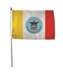 Stockflagge Columbus City (Ohio) 30 x 45 cm 